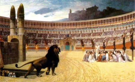 Christians Martyrs and the Lions