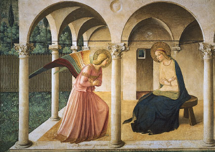 The Annunciation by Fra Angelico