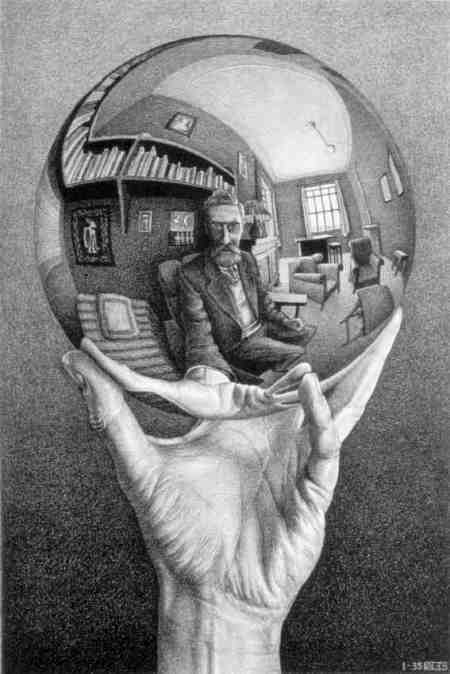 Sphere by MC Escher