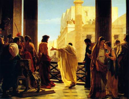 Ecce Homo ("Behold the man") by Antonio Ciseri, 1871.