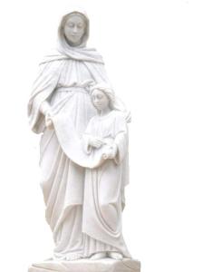 The Virgin Mary and her Mother, St. Anne