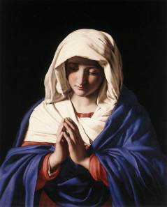The Blessed Virgin Mary at Prayer