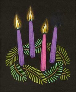 Gaudete Sunday Advent Candles