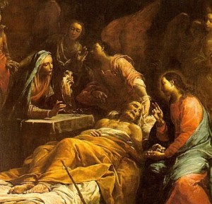 The Death of St. Joseph by Crespi.