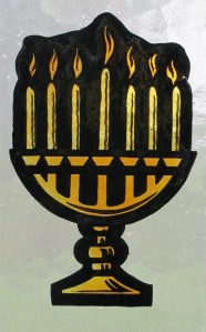 Temple Menorah - Sacred Heart Catholic Church - Wauzeka WI