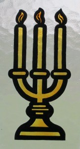 Triple Candelabra - Sacred Heart Catholic Church -  Wauzeka WI